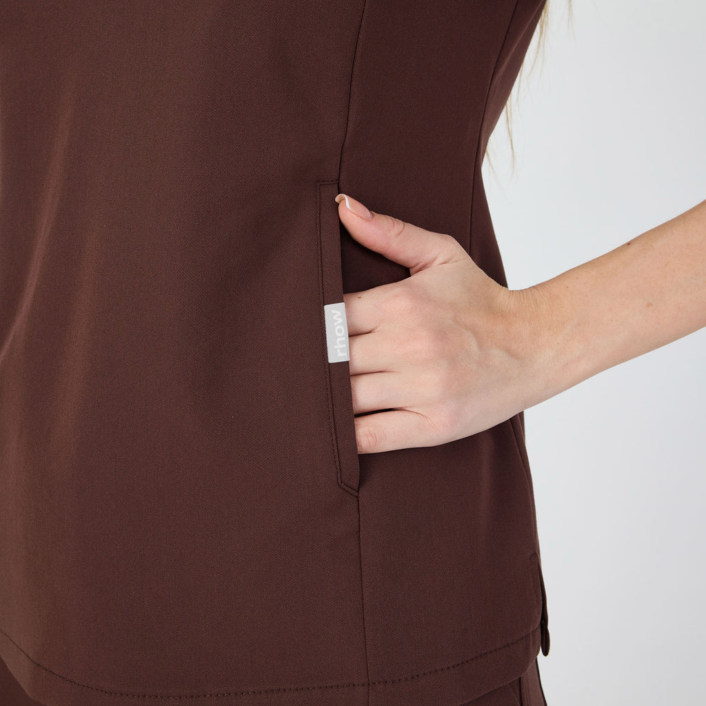 Bloom Cocoa Scrubs Üst