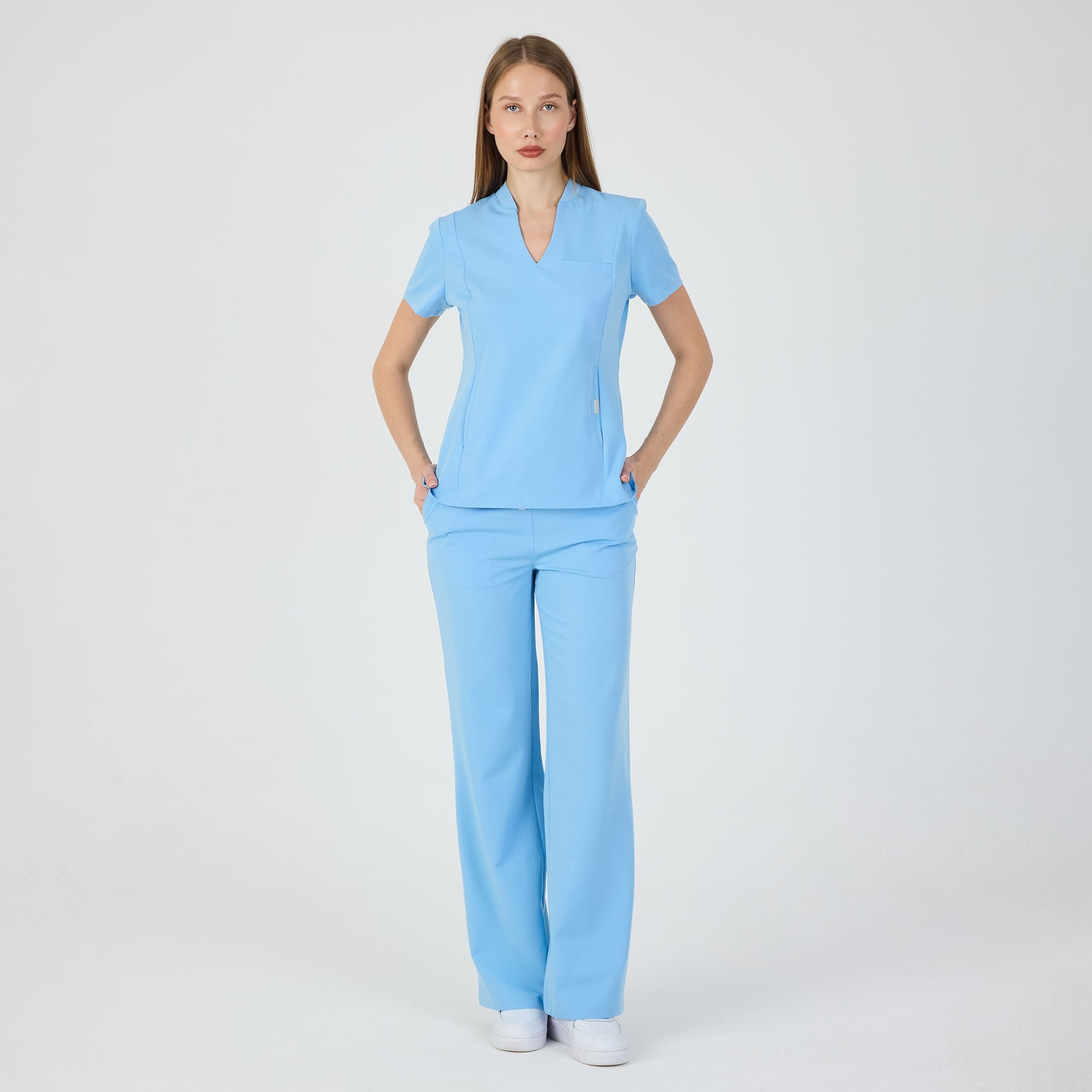 Bloom Alaskan Blue Scrub Üst