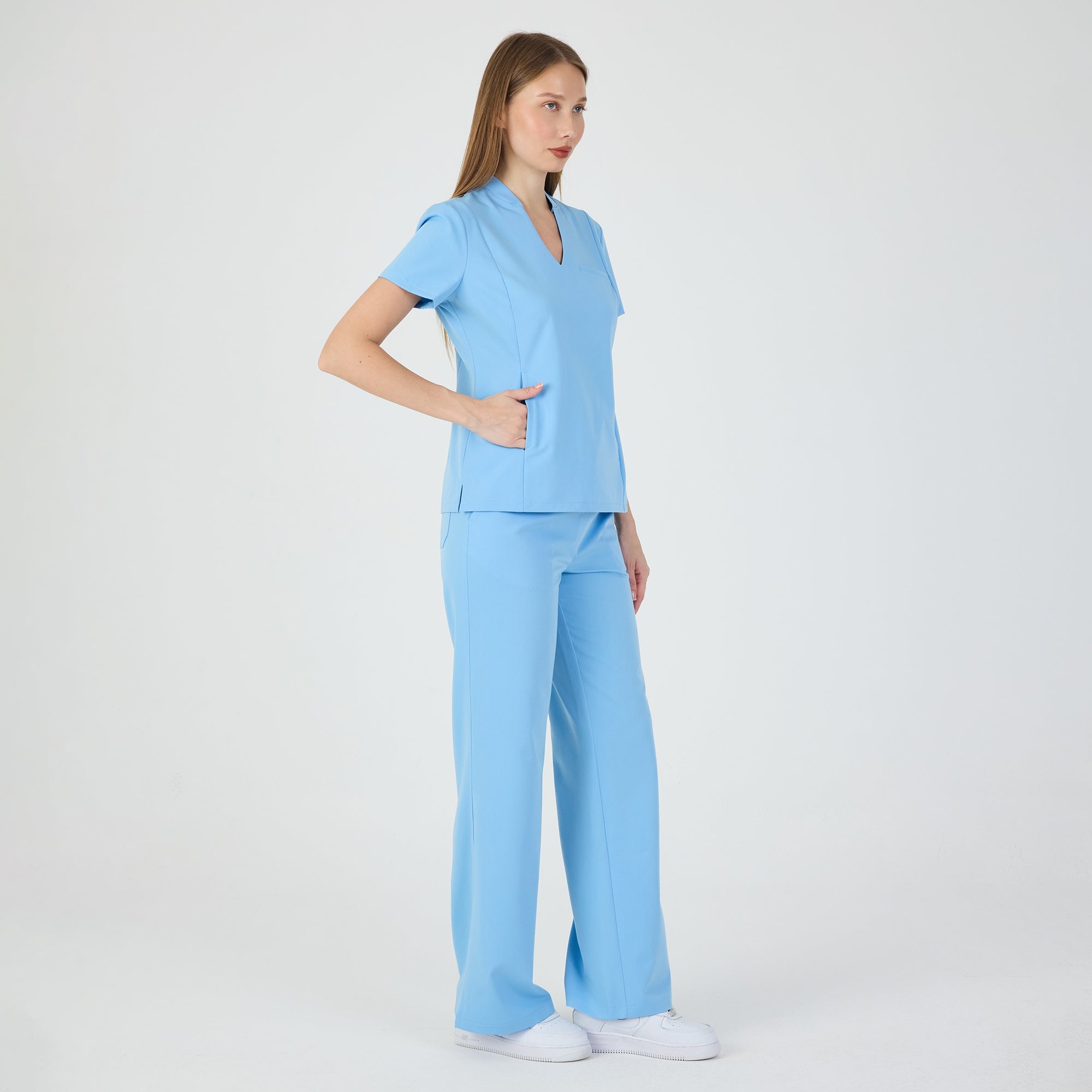Bloom Alaskan Blue Scrub Üst