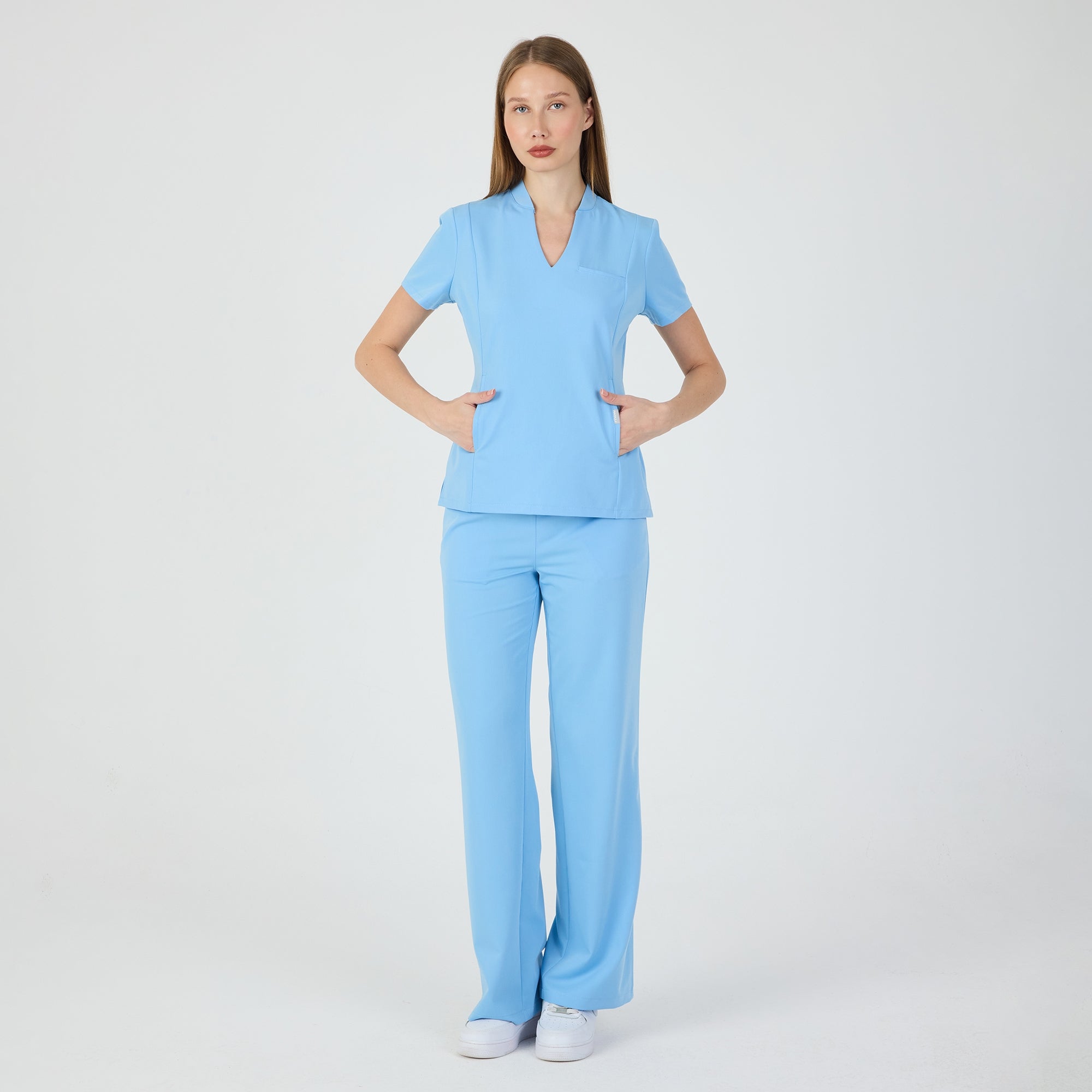 Bloom Alaskan Blue Scrub Üst