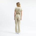 Sunray Slim Scrubs tulum Marl; arkadan görünüm, bağcıklı bel ve düz paça.