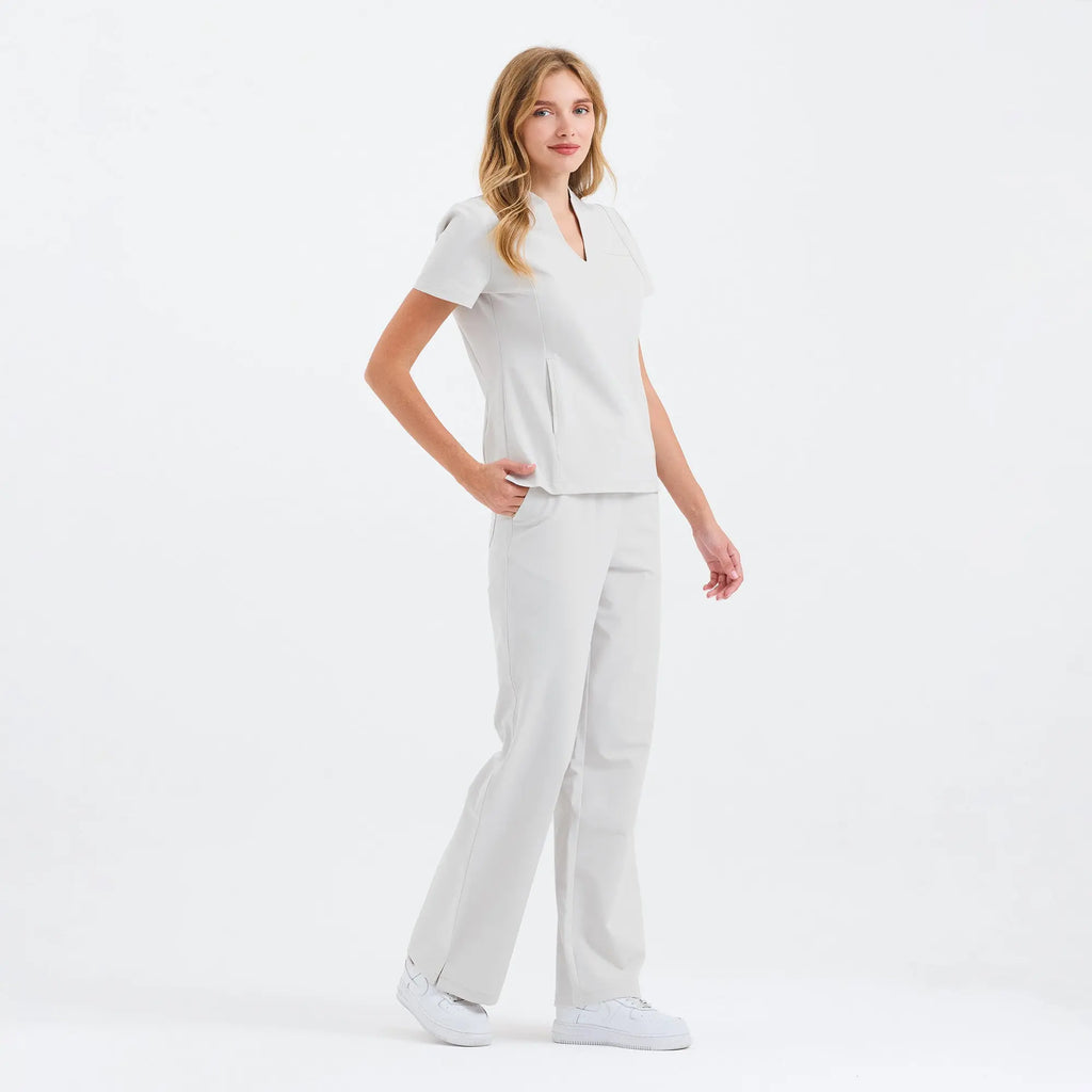 Chicago Beli Lastikli Ivory Scrub Pantolon Rhow Shop
