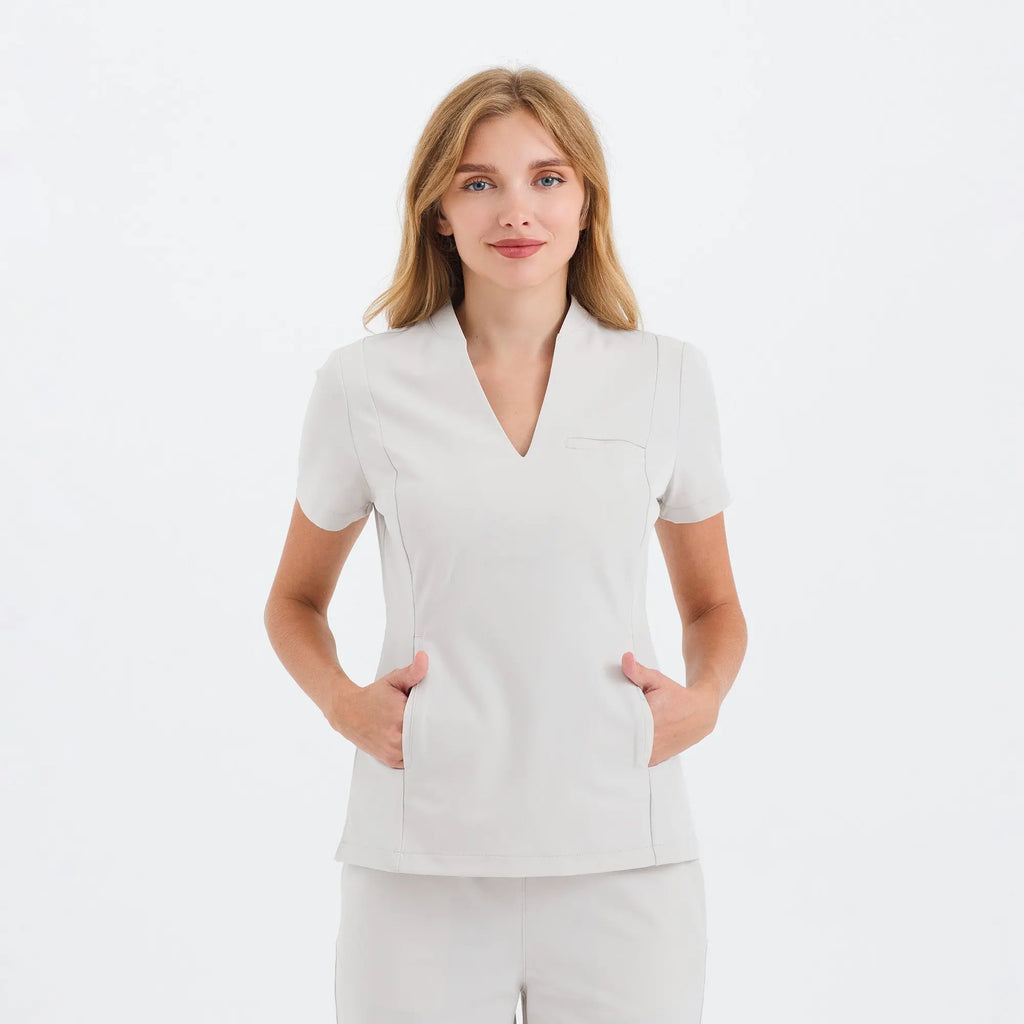 Bloom Ivory Scrub Üst Rhow Shop