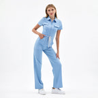 Serene Alaskan Blue Scrubs Tulum
