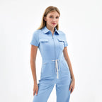 Serene Alaskan Blue Scrubs Tulum