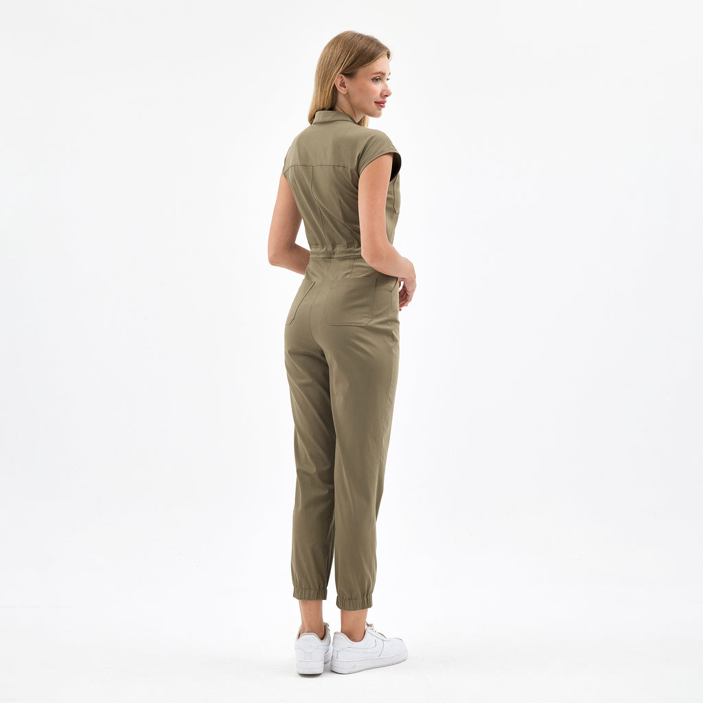 Lexi Hunter Green Scrubs Tulum