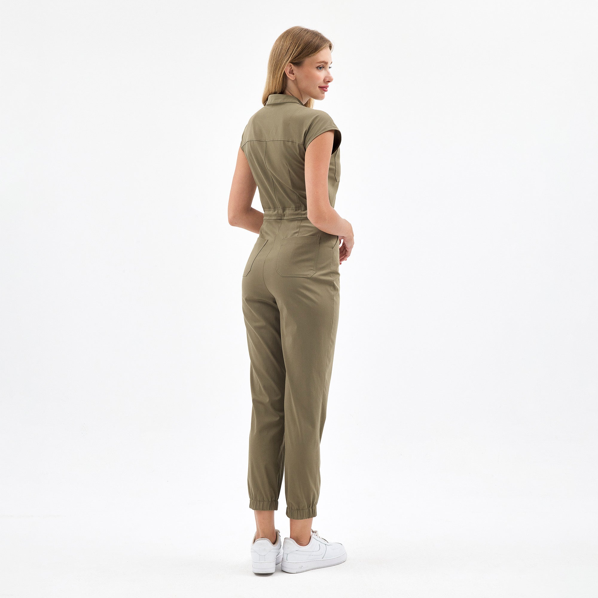 Lexi Hunter Green Scrubs Tulum