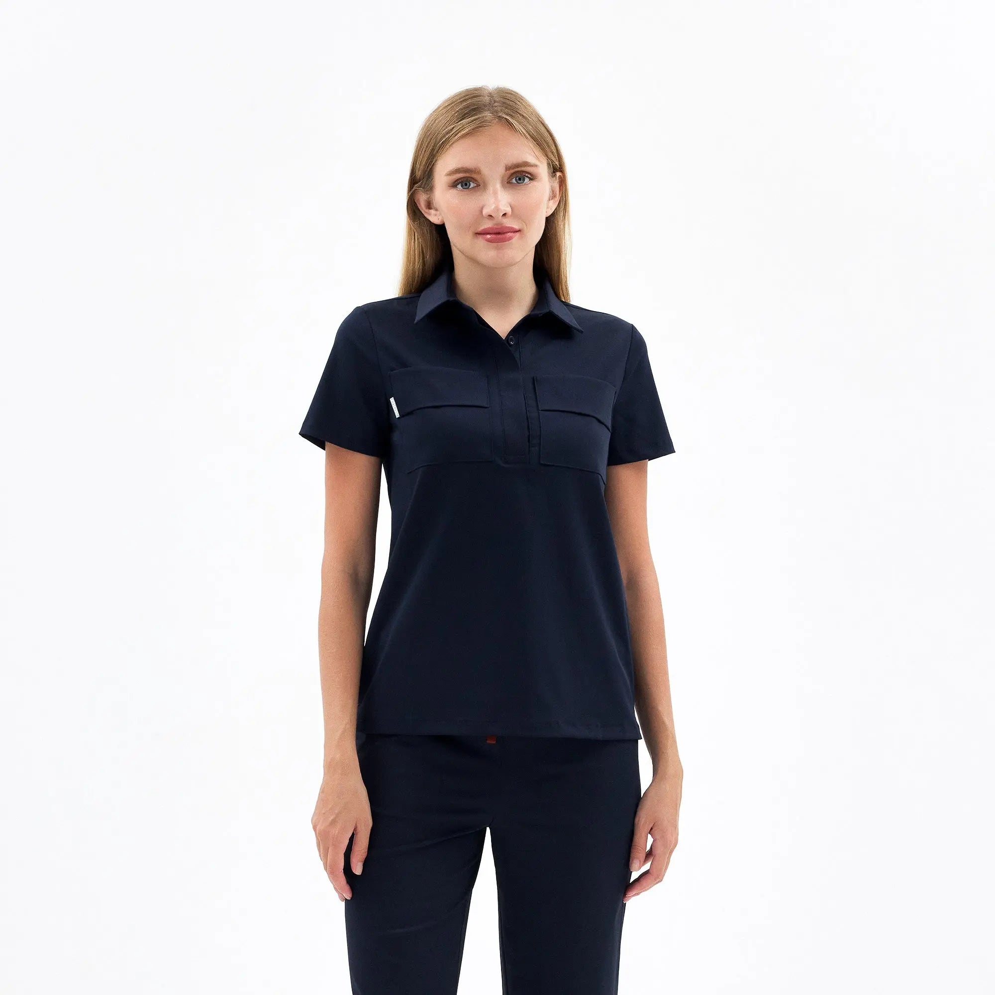 Lorena Navy Scrubs Üst