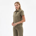 Lorena Hunter Green Scrubs Üst