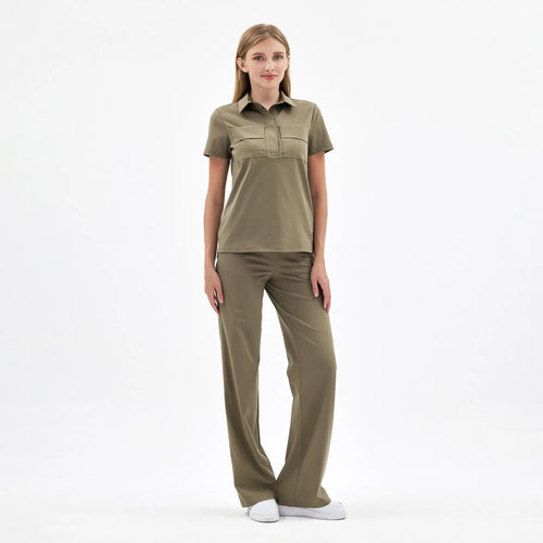 Lorena Hunter Green Scrubs Üst