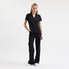 Chicago Beli Lastikli Black Scrub Pantolon