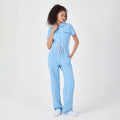 Serene Alaskan Blue Scrubs Tulum