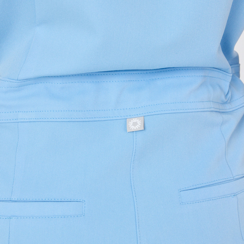 Serene Alaskan Blue Scrubs Tulum