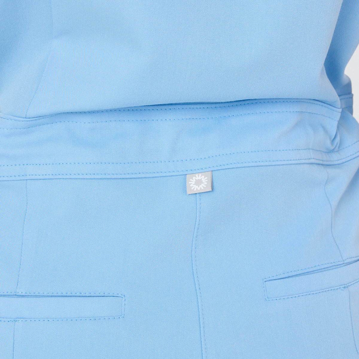 Serene Alaskan Blue Scrubs Tulum