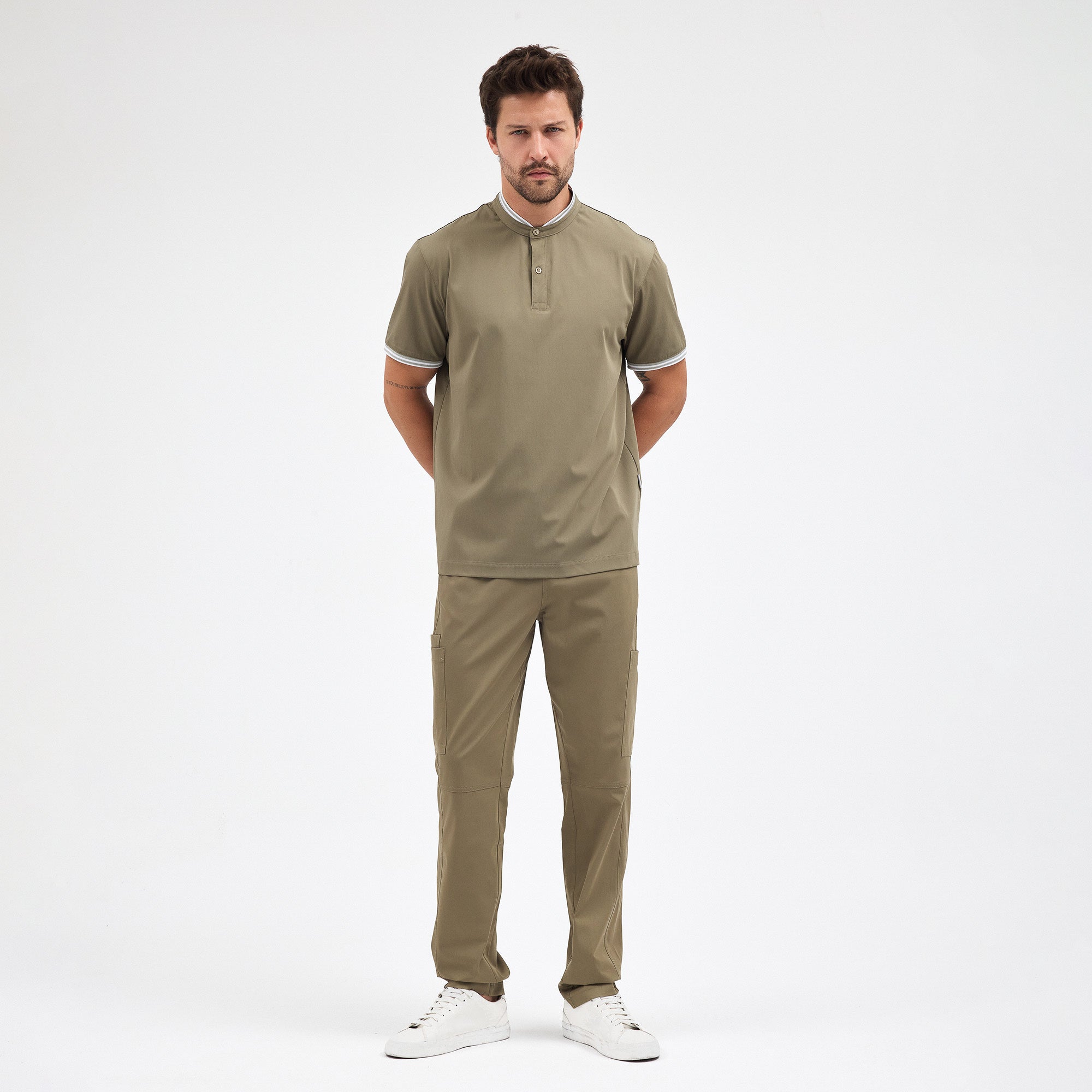 Boston Hunter Green Scrubs Üst