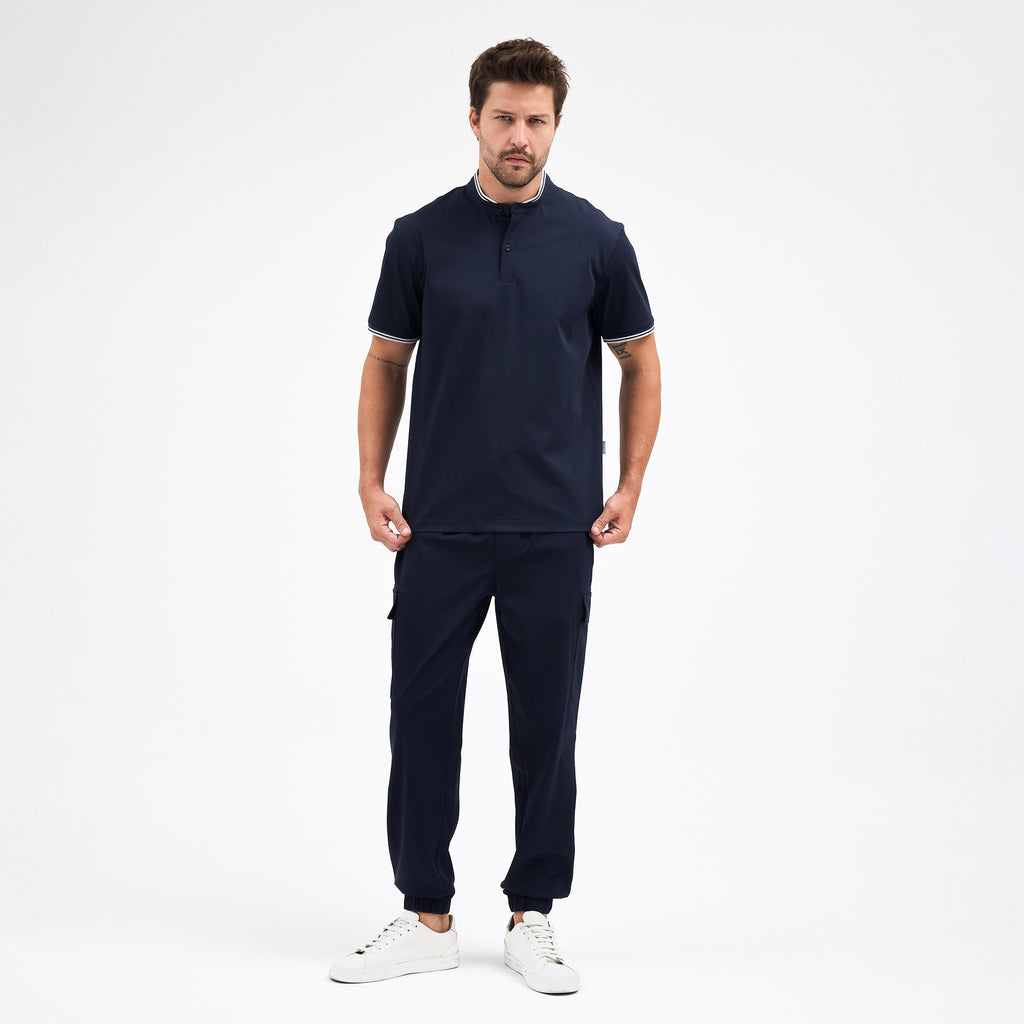 Boston Navy Scrubs Üst