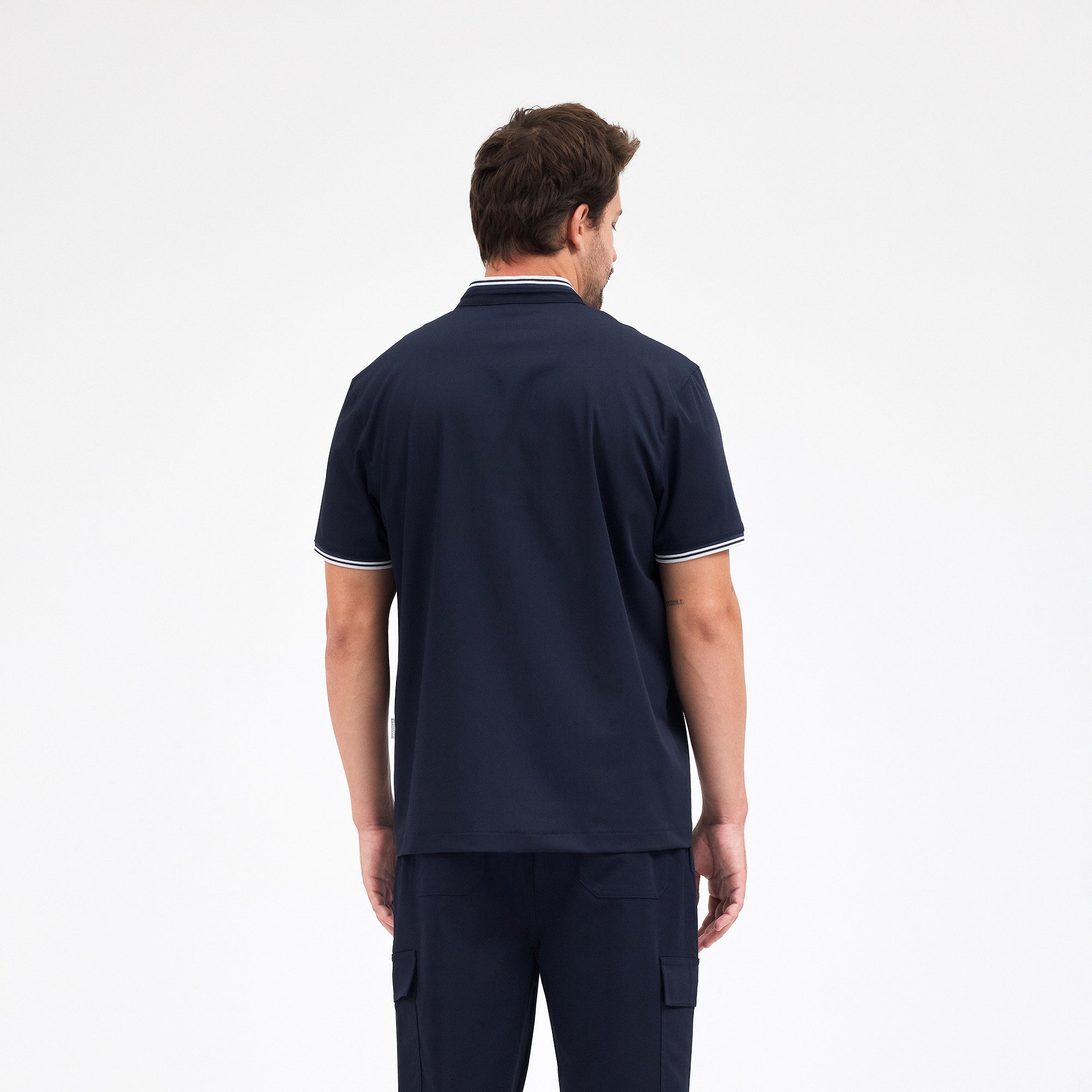 Boston Navy Scrubs Üst